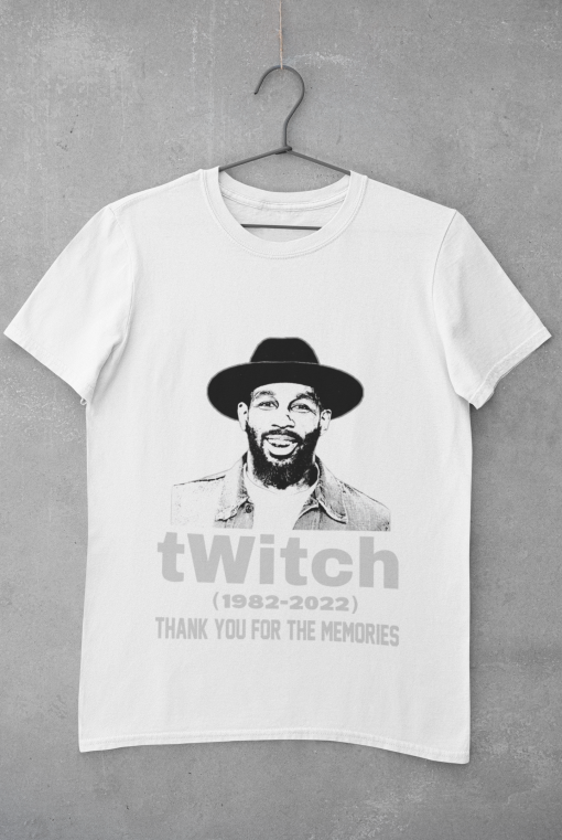 tWitch Shirt, RIP tWitch Shirt, Rest In Peace tWitch, Stephen Boss Shirt, Gift for fans, 1982-2022 Shirt, Thank You For The Memories Shirt
