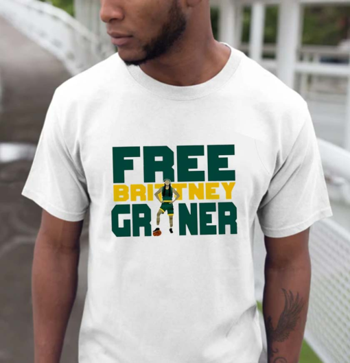Brittney Griner T-Shirt, Free Brittney Griner Shirt, Support Women’s Basketball Shirt, Great Brittney Griner Shirt, Gift for fans, Brittney Griner Merch 2